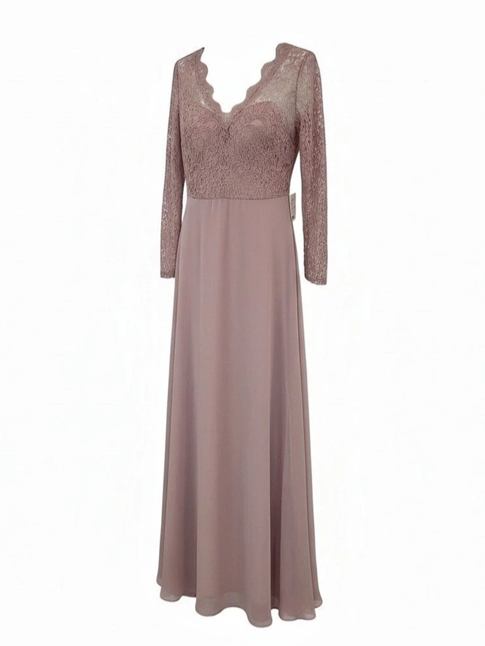 MARCUS LANE NEW YORK Style 3034S Floral Lace Maxi Dress Pink Size 18 NWT